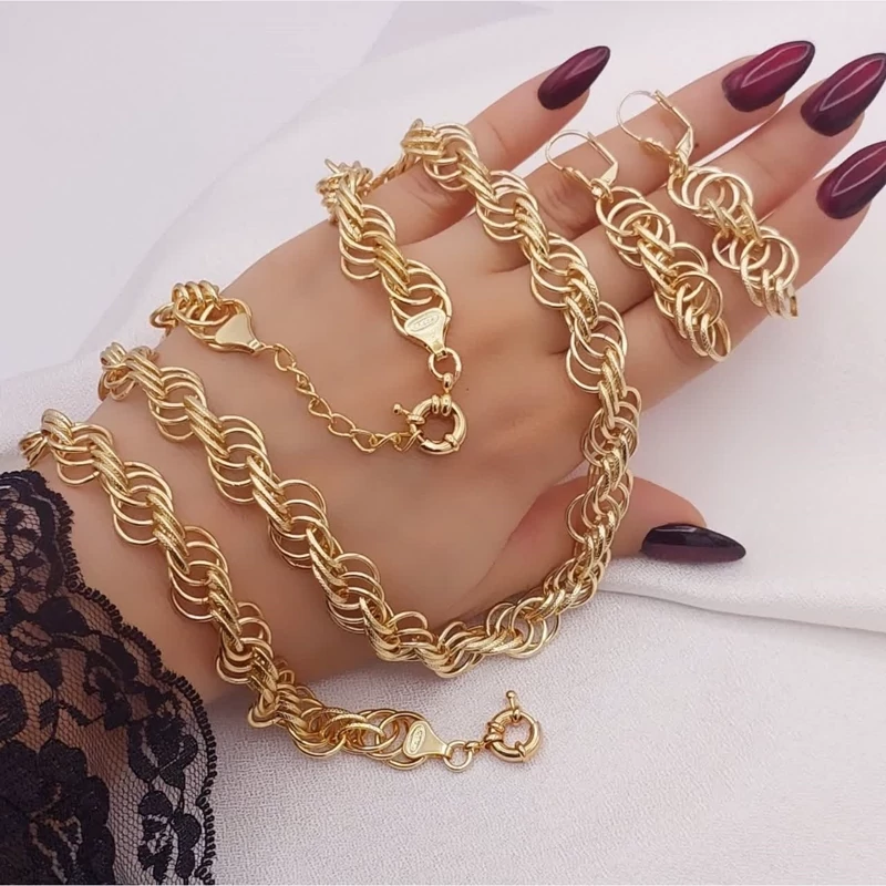 سرویس زنجیری رنگ ثابت اصلی ضدحساسیت
